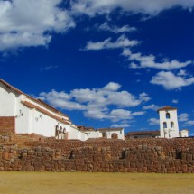 Church of Chinchero built on top of Inca walls
